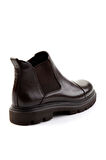Kahve Hakiki Deri Erkek Bot & Bootie E02757665240