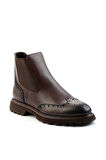 Siyah Leather Erkek Bot & Bootie E02757713241
