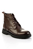 Kahve Hakiki Deri Erkek Bot & Bootie E02795071441