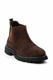 Kahve Nubuk Hakiki Deri Erkek Bot & Bootie E02951132001