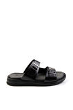Siyah Leather Erkek Terlik E04433408014
