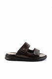 Kahve Leather Erkek Terlik E04433012543