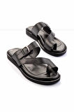 Siyah Leather Erkek Terlik E04433001543