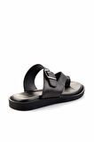 Siyah Leather Erkek Terlik E04433001543