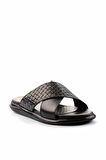 Siyah Leather Erkek Terlik E04433045043