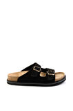 Siyah Leather Erkek Terlik E04801198002