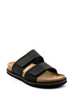 Siyah Leather Erkek Terlik E04801200101