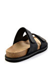 Siyah Leather Erkek Terlik E04801200101