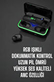 Bluetooth Kulaklık Dijital Şarj Göstergeli E10 Kulaklık