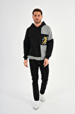 ALEXANDERGARDI OVERSİZE RENK BLOKLU KAPÜŞONLU SWEATSHIRT (E20-152703)