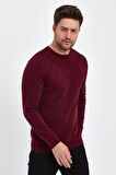 ALEXANDERGARDI BİSİKLET YAKA JAKARLI KAZAK (E20-5114)