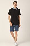 ALEXANDERGARDI DENİM POLO YAKA T-SHIRT (e20-6108)