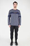 ALEXANDERGARDI FERMUAR DETAYLI BASKILI SWEATSHİRT (E21-550200)