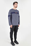 ALEXANDERGARDI FERMUAR DETAYLI BASKILI SWEATSHİRT (E21-550200)