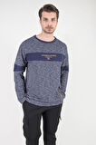 ALEXANDERGARDI FERMUAR DETAYLI BASKILI SWEATSHİRT (E21-550200)