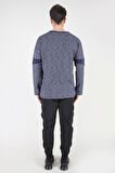ALEXANDERGARDI FERMUAR DETAYLI BASKILI SWEATSHİRT (E21-550200)