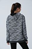 ALEXANDERGARDI KAMUFLAJ DESENLİ KAPÜŞONLU SWEATSHİRT (E21-72100)