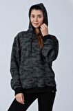 ALEXANDERGARDI KAMUFLAJ DESENLİ KAPÜŞONLU SWEATSHİRT (E21-72100)