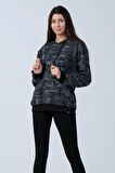 ALEXANDERGARDI KAMUFLAJ DESENLİ KAPÜŞONLU SWEATSHİRT (E21-72100)