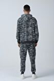 ALEXANDERGARDI KAMUFLAJ DESENLİ KAPÜŞONLU SWEATSHİRT (E21-72100)