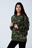 ALEXANDERGARDI KAMUFLAJ DESENLİ KAPÜŞONLU SWEATSHİRT (E21-72100)