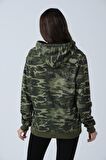 ALEXANDERGARDI KAMUFLAJ DESENLİ KAPÜŞONLU SWEATSHİRT (E21-72100)