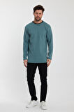 ALEXANDERGARDI BİSİKLET YAKA GARNİLİ SWEATSHİRT (E22-72300)