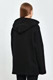 ALEXANDERGARDI KAPÜŞONLU İÇİ ŞARDONLU OVERSİZE HIRKA (E23-607 03)