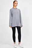 ALEXANDERGARDI GARNİLİ OVERSİZE SWEATSHİRT (E22-72300)