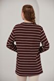ALEXANDERGARDI ÇİZGİLİ SWEATSHİRT (E22-73201)