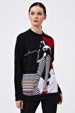 ALEXANDERGARDI BASKILI SWEATSHIRT (E22-732A-WN)