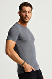 ALEXANDERGARDI SLİM FİT BASİC T-SHİRT (E22-746A)