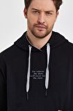ALEXANDERGARDI BASKILI KAPÜŞONLU SWEATSHIRT (E22-757A-01)