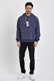 ALEXANDERGARDI BASKILI KAPÜŞONLU SWEATSHIRT (E22-757A-04)