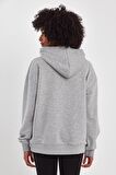 ALEXANDERGARDI BASKILI KAPÜŞONLU COMFORT FİT SWEATSHIRT (E22-757A-04)