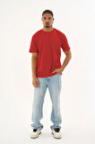 Erkek %100 Organik Pamuklu Yumuşak Dokulu Comfort Fit Bisiklet Yakalı T-shirt E223