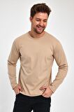 ALEXANDERGARDI BİSİKLET YAKA BASİC REGULAR FİT SWEATSHİRT (E23-00160 00)