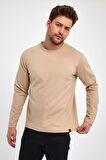 ALEXANDERGARDI BİSİKLET YAKA BASİC REGULAR FİT SWEATSHİRT (E23-00160 00)