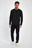 ALEXANDERGARDI BİSİKLET YAKA BASİC REGULAR FİT SWEATSHİRT (E23-00160 00)