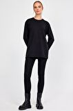 ALEXANDERGARDI BİSİKLET YAKA BASİC OVERSİZE SWEATSHİRT (E23-00160 00)