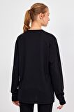 ALEXANDERGARDI BİSİKLET YAKA BASİC OVERSİZE SWEATSHİRT (E23-00160 00)
