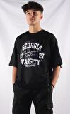 ALEXANDERGARDI BASKILI OVERSİZE T-SHİRT (E23-0046 01)