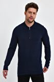 ALEXANDERGARDI FERMUARLI POLO YAKA KAZAK (E23-6702)