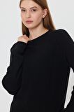 ALEXANDERGARDI SELANİK ÖRGÜ BİSİKLET YAKA KAZAK (E23-6707-WN) 