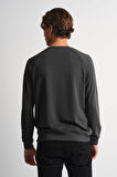 ALEXANDERGARDI Bisiklet Yaka Baskılı Sweatshirt