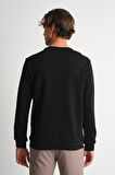 ALEXANDERGARDI Bisiklet Yaka Baskılı Sweatshirt