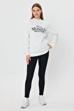 ALEXANDERGARDI İÇİ POLARLI BASKI DETAYLI SWEATSHIRT(E24-00174)