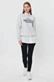 ALEXANDERGARDI İÇİ POLARLI BASKI DETAYLI SWEATSHIRT(E24-00174)