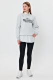 ALEXANDERGARDI İÇİ POLARLI BASKI DETAYLI SWEATSHIRT(E24-00174)