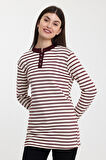 ALEXANDERGARDI DÜĞMELİ  SWEATSHİRT (E24-72803-KDN)